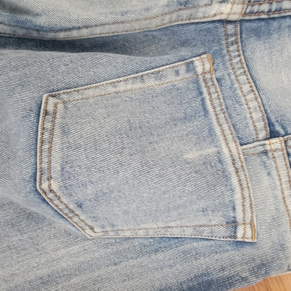 3.1 Phillip Lim Light Blue Skinny Jeans with Black Side Zipper. - Picture 8 of 9